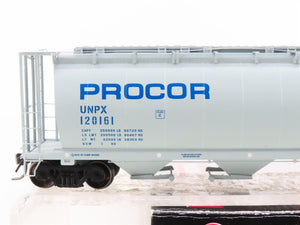 HO Scale Intermountain 45114-27 UNPX Procor 4-Bay Cylindrical Hopper #120161