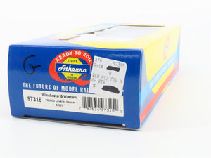 HO Scale Athearn RTR 97315 WW Winchester & Western 2-Bay Hopper #4003
