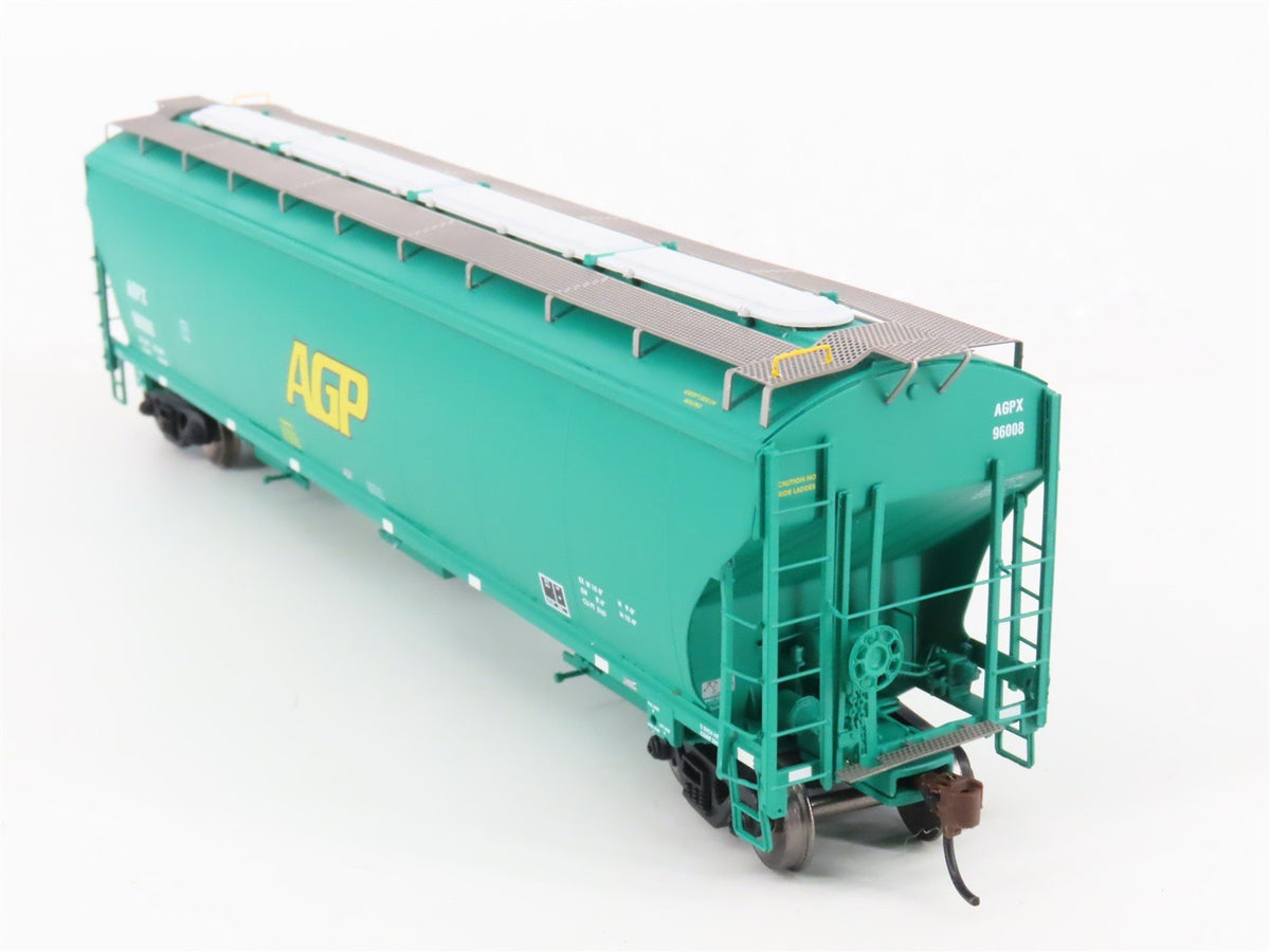 HO Scale Athearn RTR ATHG89471 AGPX AG Processing 3-Bay Hopper #96008