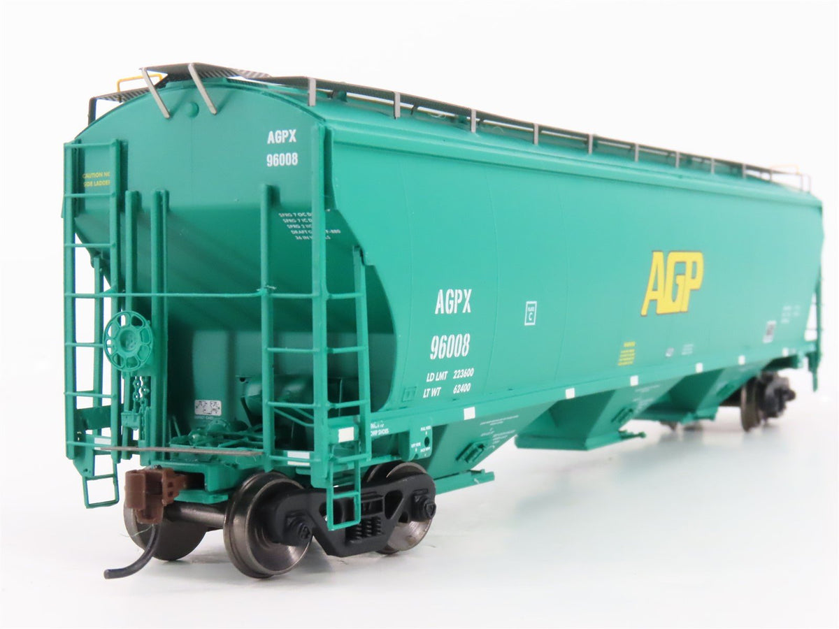 HO Scale Athearn RTR ATHG89471 AGPX AG Processing 3-Bay Hopper #96008