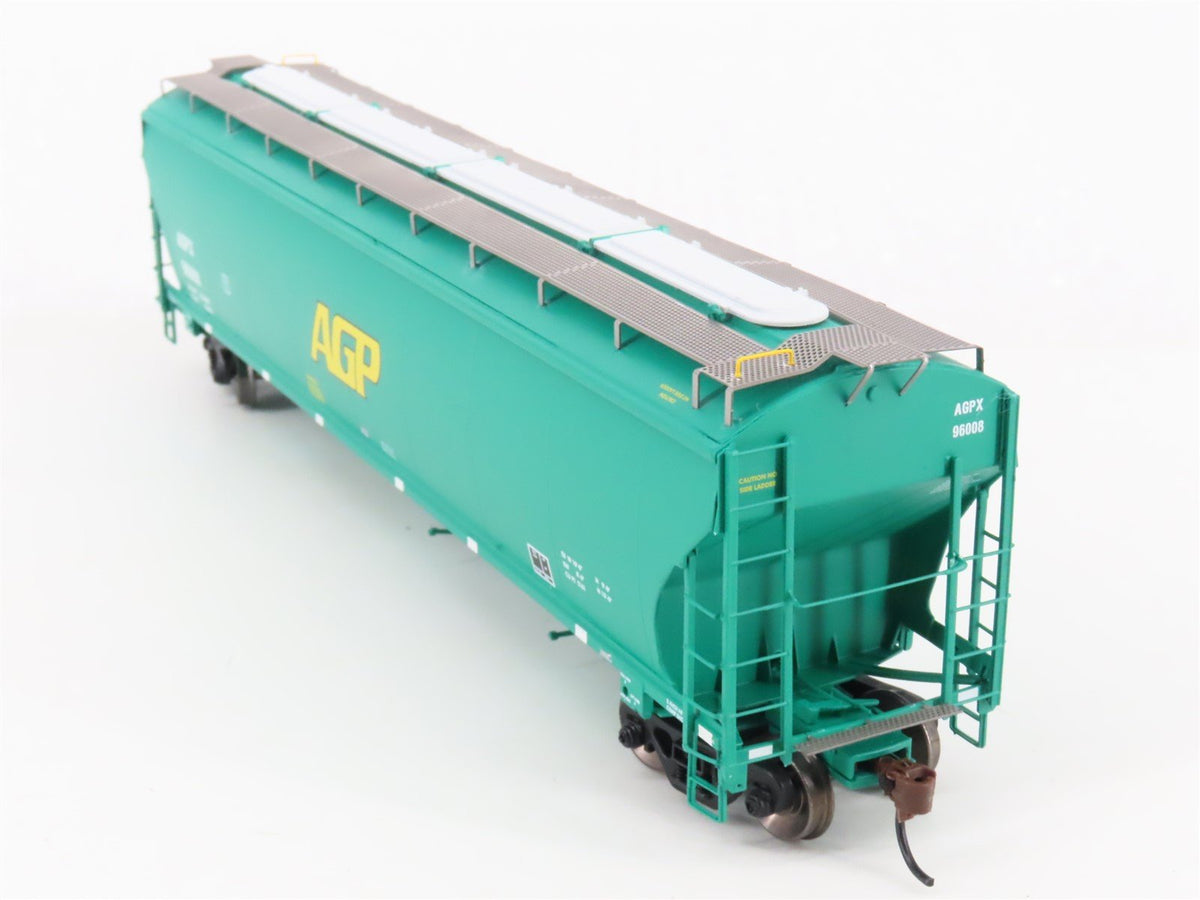 HO Scale Athearn RTR ATHG89471 AGPX AG Processing 3-Bay Hopper #96008
