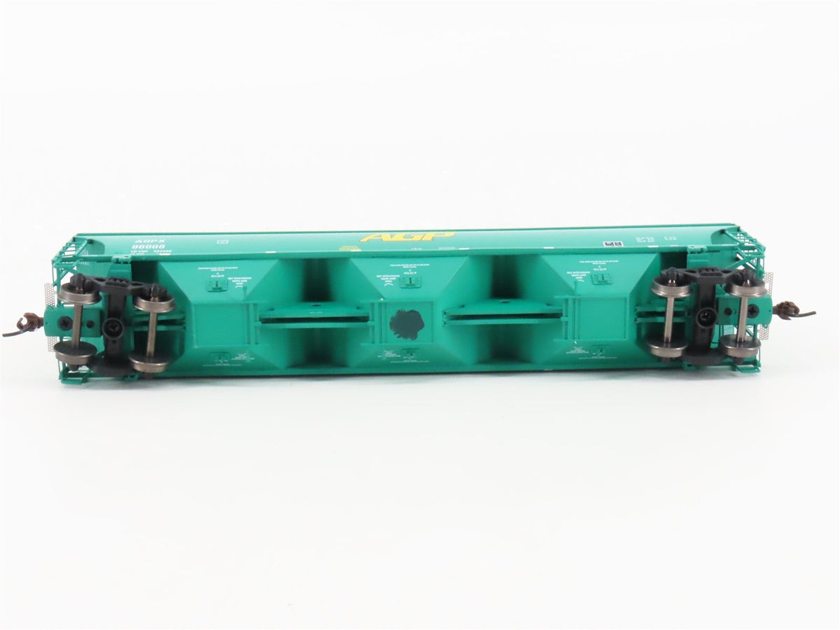 HO Scale Athearn RTR ATHG89471 AGPX AG Processing 3-Bay Hopper #96008