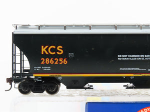 HO Scale Athearn RTR 89296 KCS Kansas City Southern 3-Bay Hopper #286256