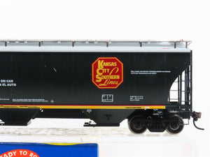 HO Scale Athearn RTR 89296 KCS Kansas City Southern 3-Bay Hopper #286256