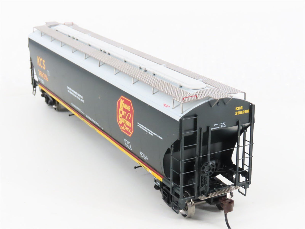 HO Scale Athearn RTR 89296 KCS Kansas City Southern 3-Bay Hopper #286256