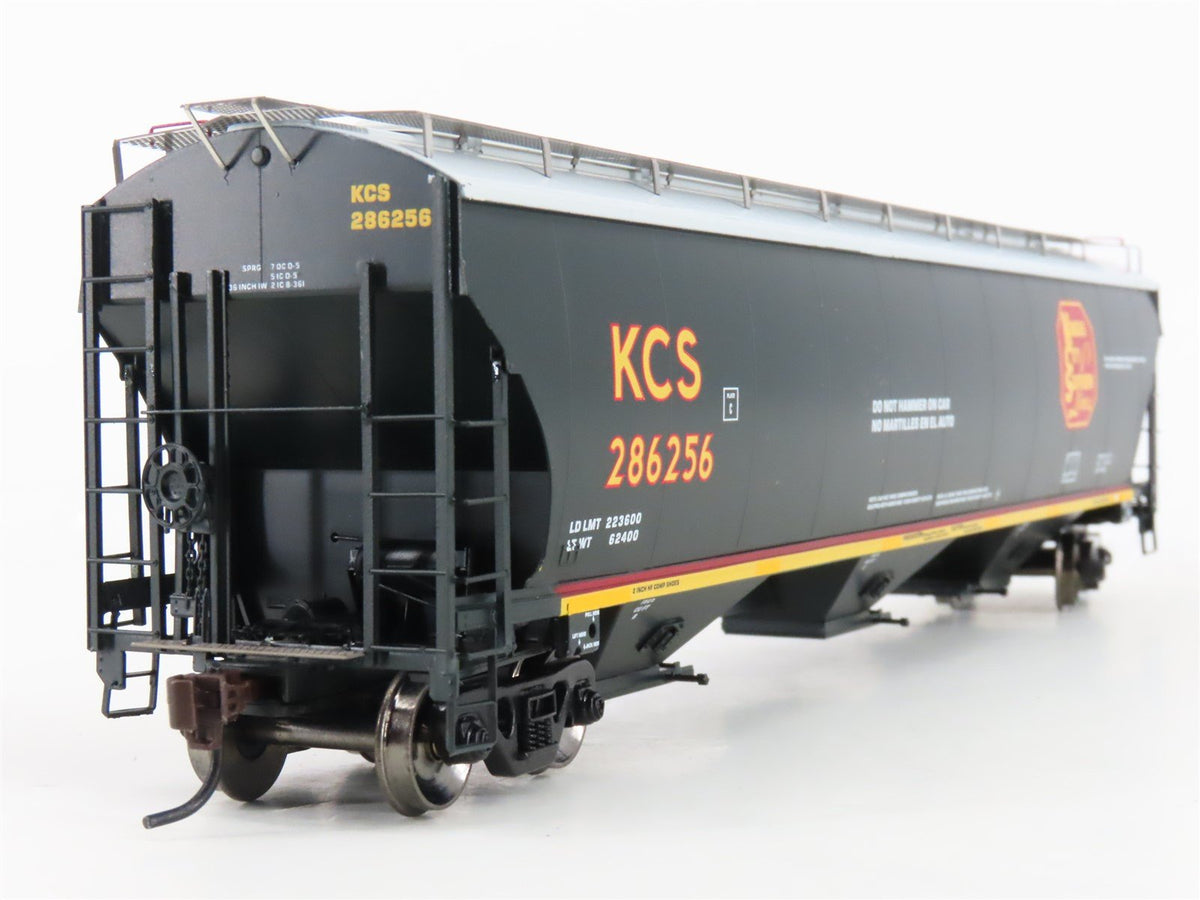 HO Scale Athearn RTR 89296 KCS Kansas City Southern 3-Bay Hopper #286256