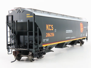 HO Scale Athearn RTR 89296 KCS Kansas City Southern 3-Bay Hopper #286256