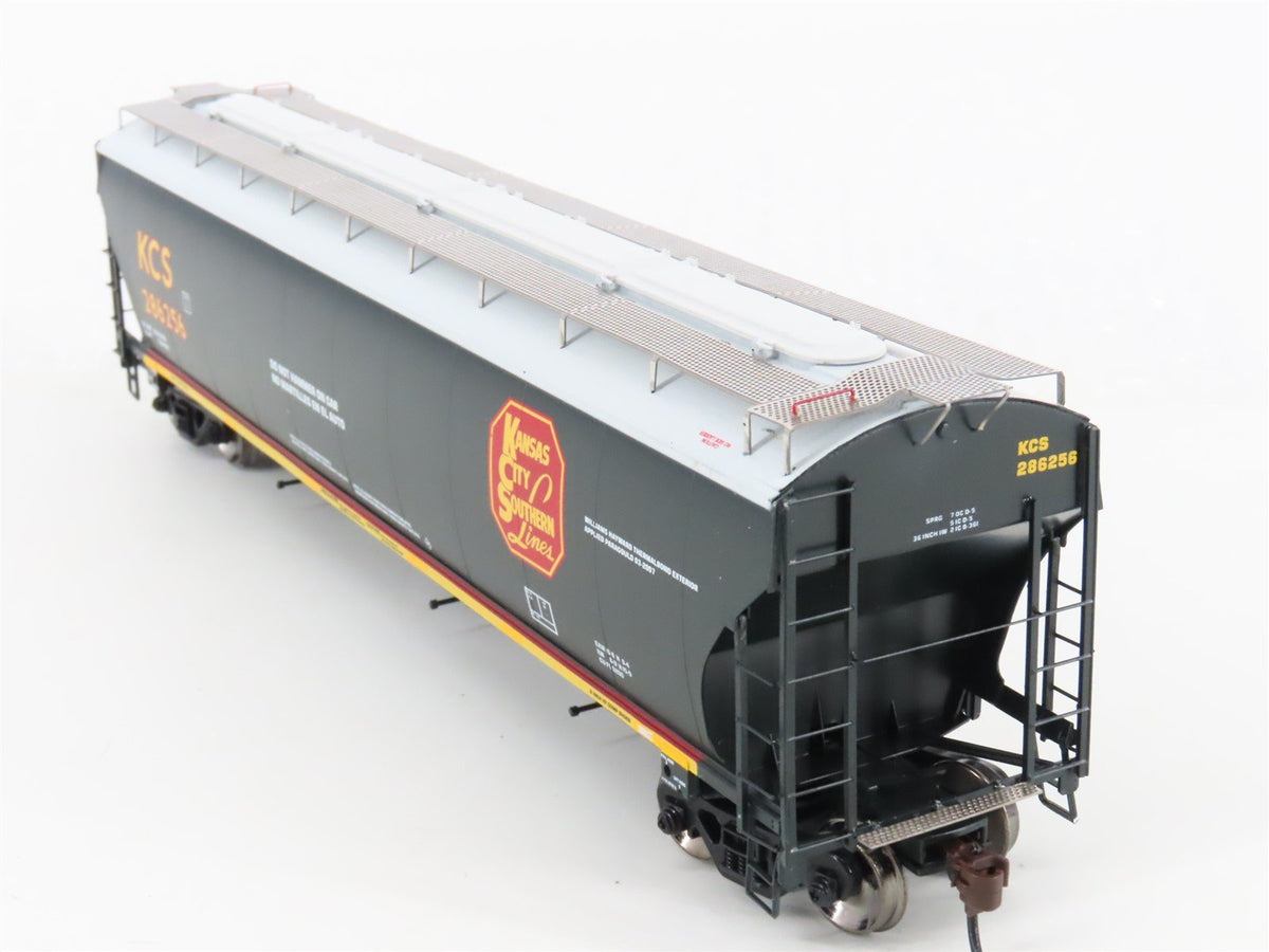 HO Scale Athearn RTR 89296 KCS Kansas City Southern 3-Bay Hopper #286256