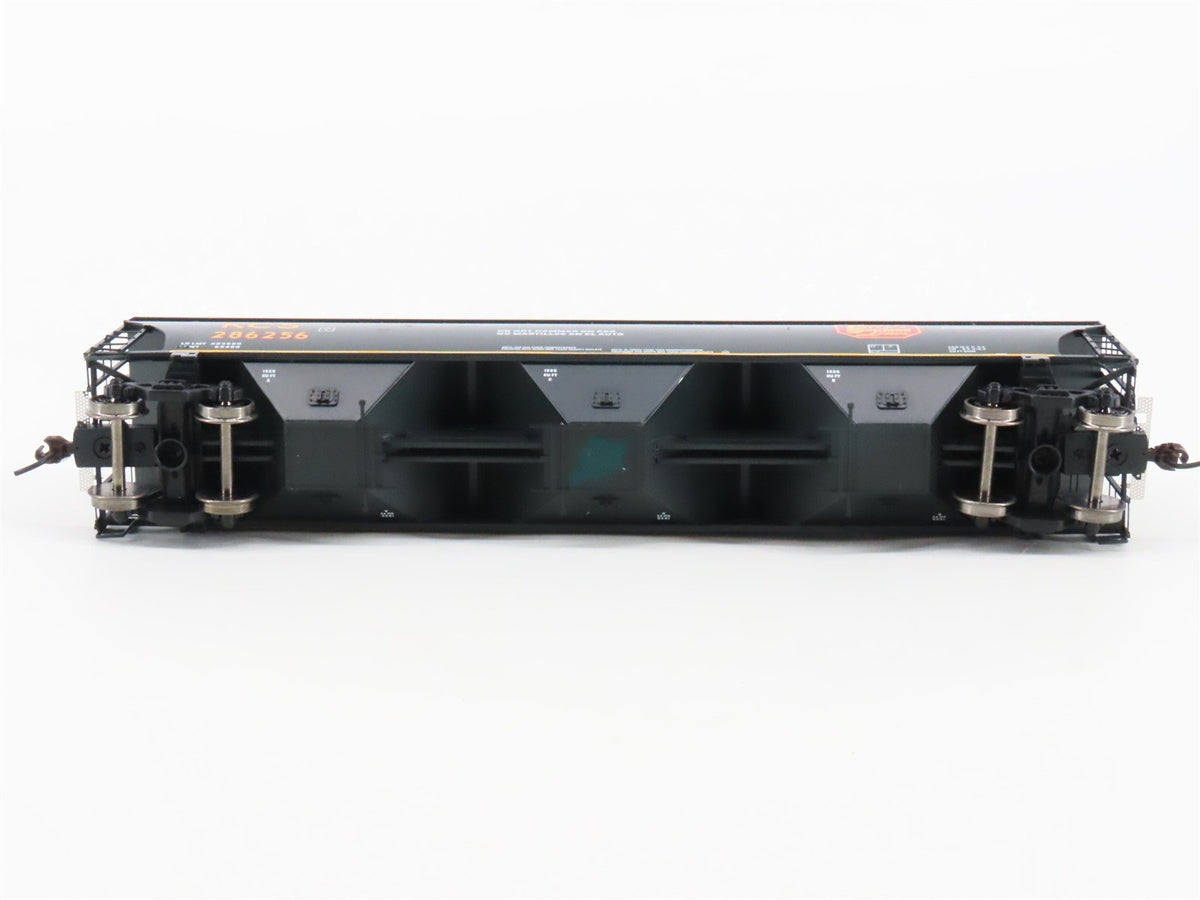 HO Scale Athearn RTR 89296 KCS Kansas City Southern 3-Bay Hopper #286256