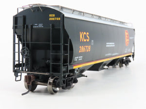 HO Scale Athearn RTR 89284 KCS Kansas City Southern 3-Bay Hopper #286728