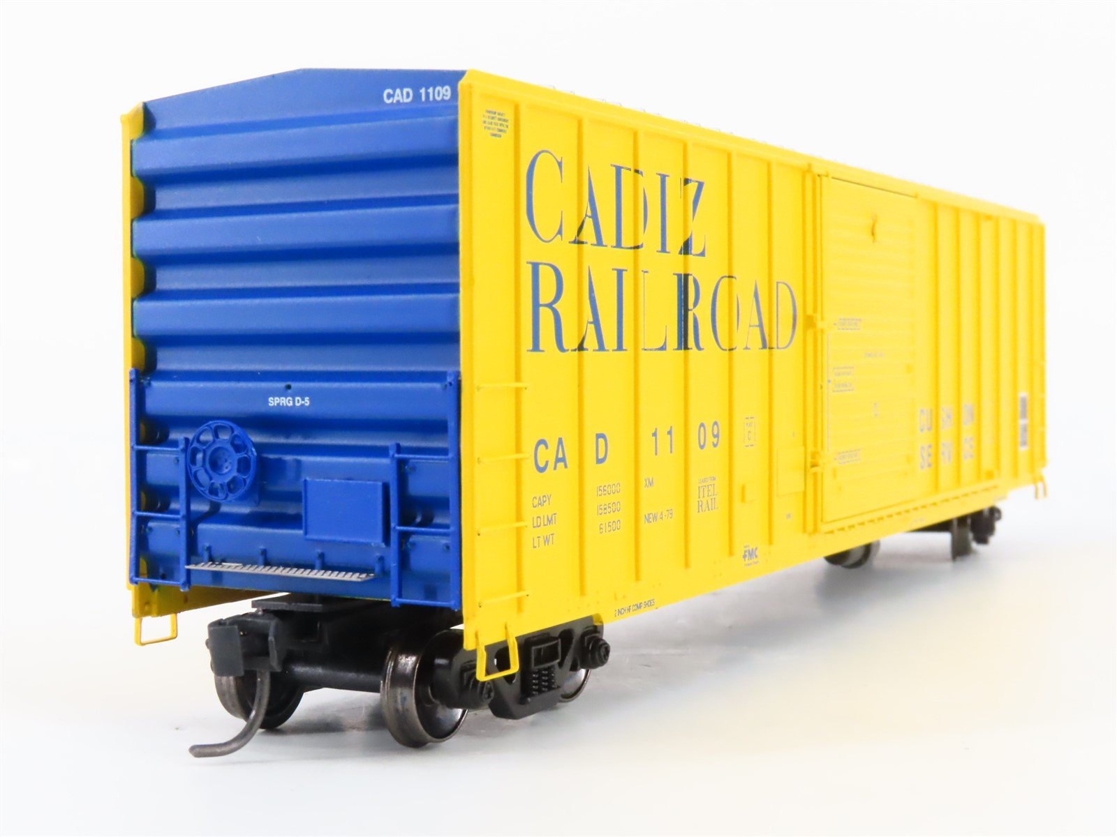 HO Scale Athearn RTR 91417 CAD Cadiz Railroad 50' FMC Boxcar #1109