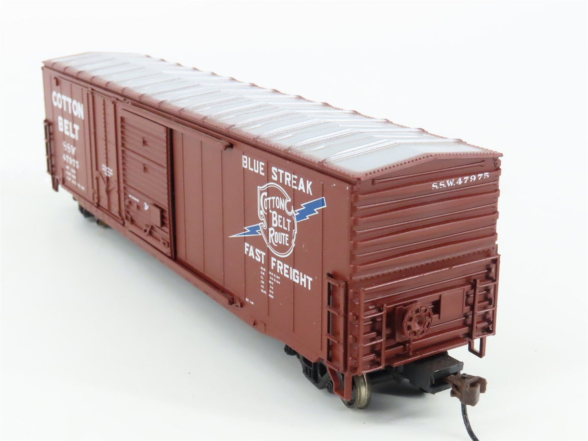 HO Scale Athearn 91229 SSW Cotton Belt &quot;Blue Streak&quot; 50&#39; Combo Door #47975