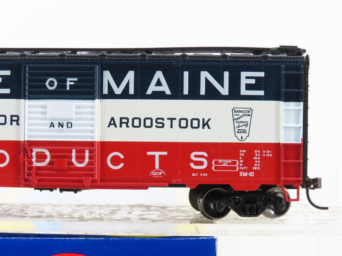 HO Athearn RTR 70371 BAR Bangor &amp; Aroostook State of Maine 40&#39; Boxcar #4200