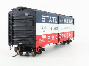 HO Athearn RTR 70371 BAR Bangor & Aroostook State of Maine 40' Boxcar #4200