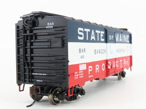 HO Athearn RTR 70371 BAR Bangor & Aroostook State of Maine 40' Boxcar #4200