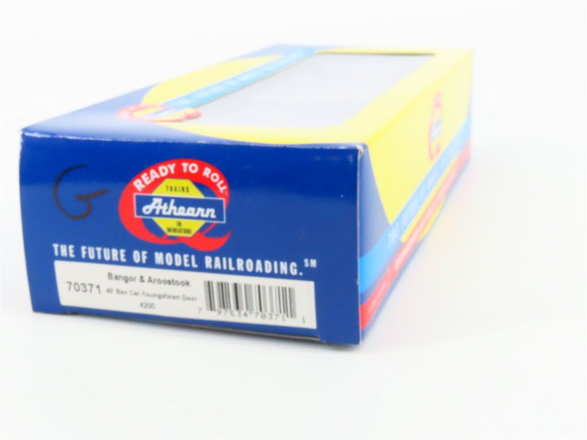 HO Athearn RTR 70371 BAR Bangor &amp; Aroostook State of Maine 40&#39; Boxcar #4200