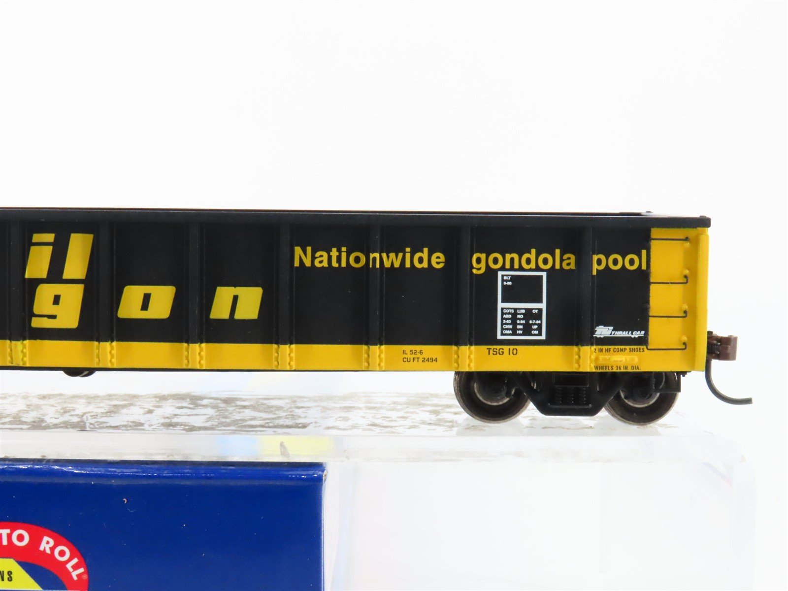 HO Scale Athearn RTR ATH97422 GONX Railgon 52' Mill Gondola Car #310227