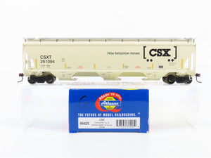 HO Scale Athearn RTR 89425 CSXT Railroad Trinity 5161 3-Bay Hopper #261094