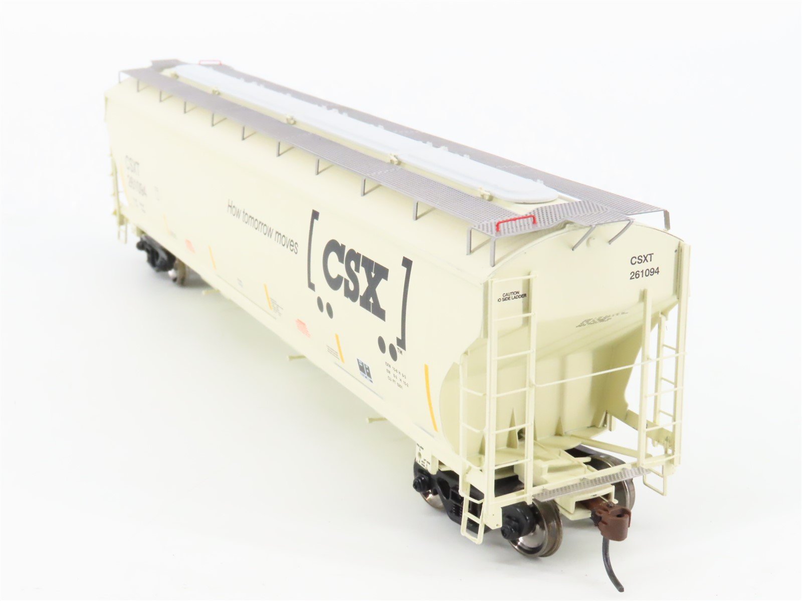 HO Scale Athearn RTR 89425 CSXT Railroad Trinity 5161 3-Bay Hopper #261094