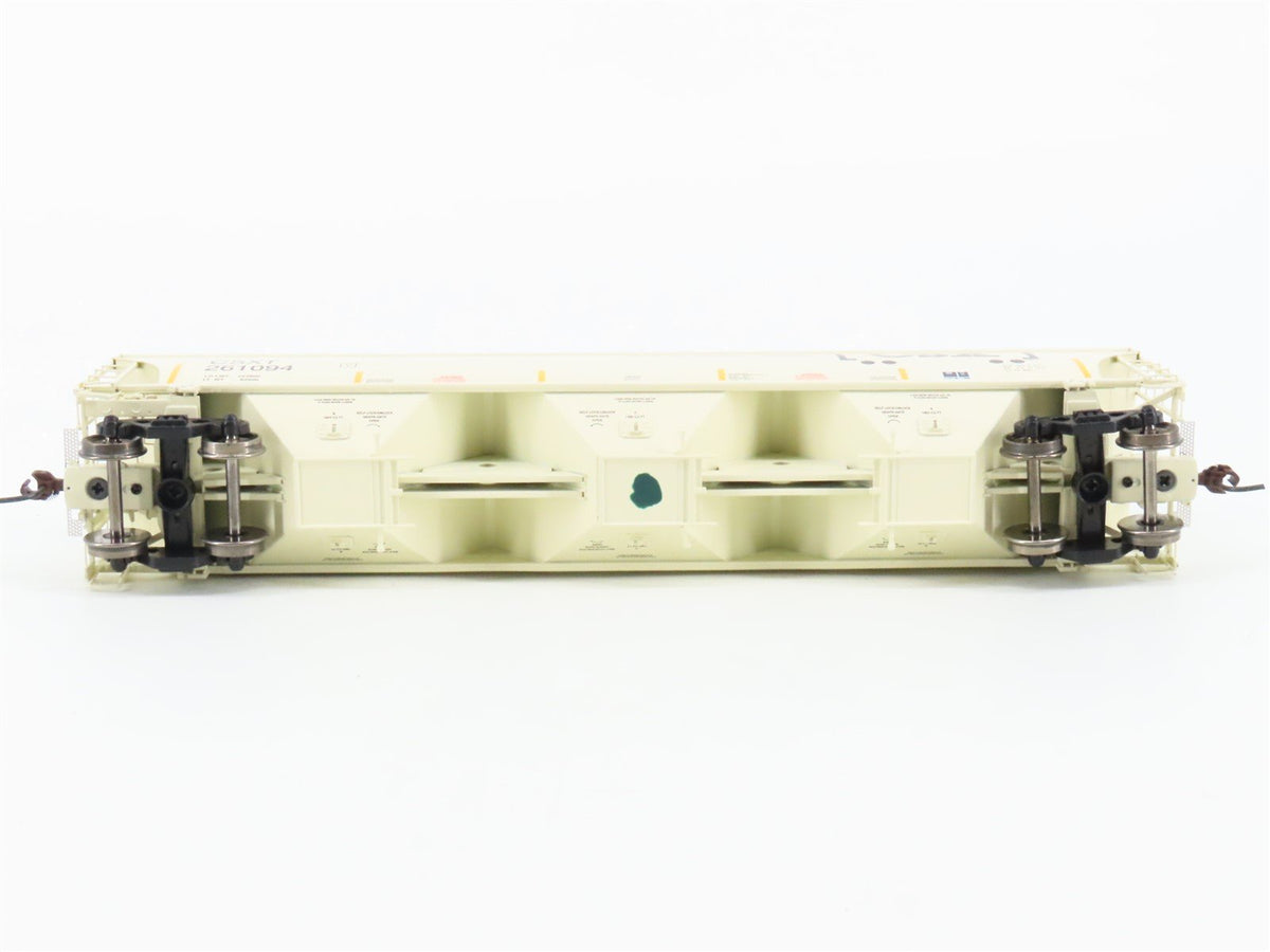 HO Scale Athearn RTR 89425 CSXT Railroad Trinity 5161 3-Bay Hopper #261094