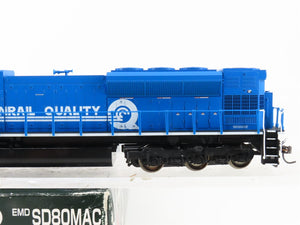 HO Scale KATO 37-6343 CR Conrail Quality EMD SD80MAC Diesel #4123 w/ DCC