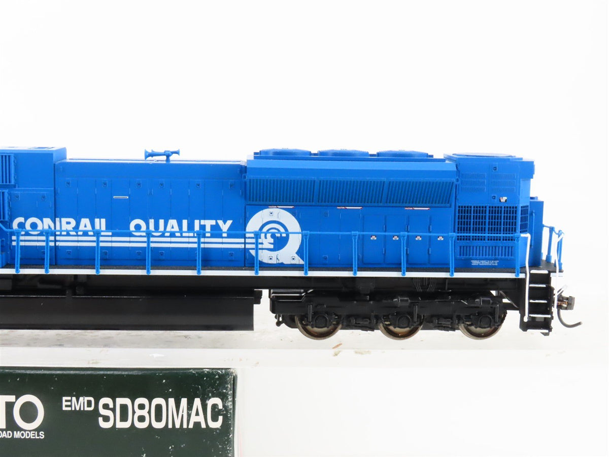 HO Scale KATO 37-6342 CR Conrail Quality EMD SD80MAC Diesel #4105 w/ DCC