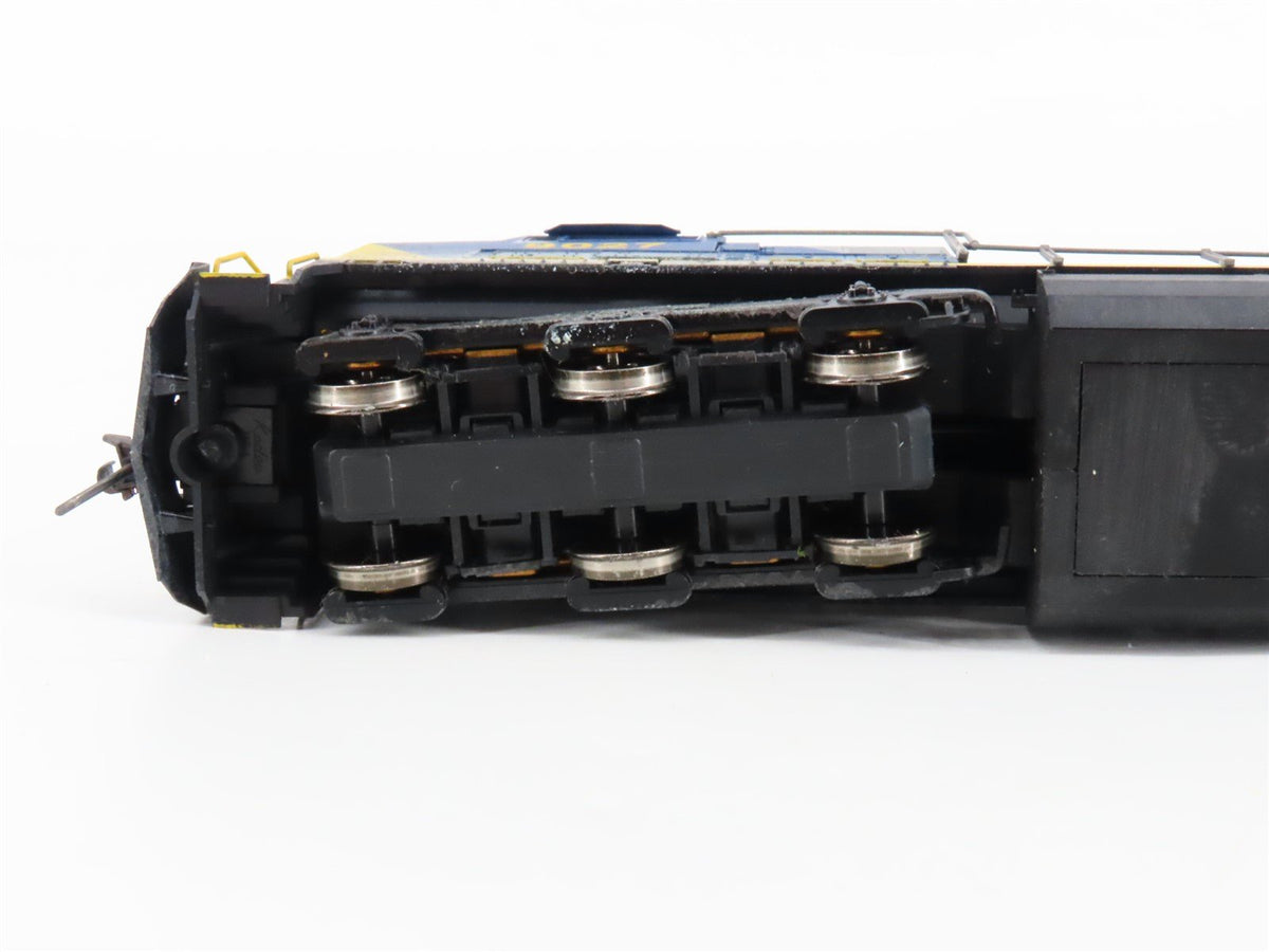 HO KATO 37-1304 CSX GE C44-9W &quot;Dash 9&quot; Diesel Custom Rd #9027 w/ DCC - Weathered
