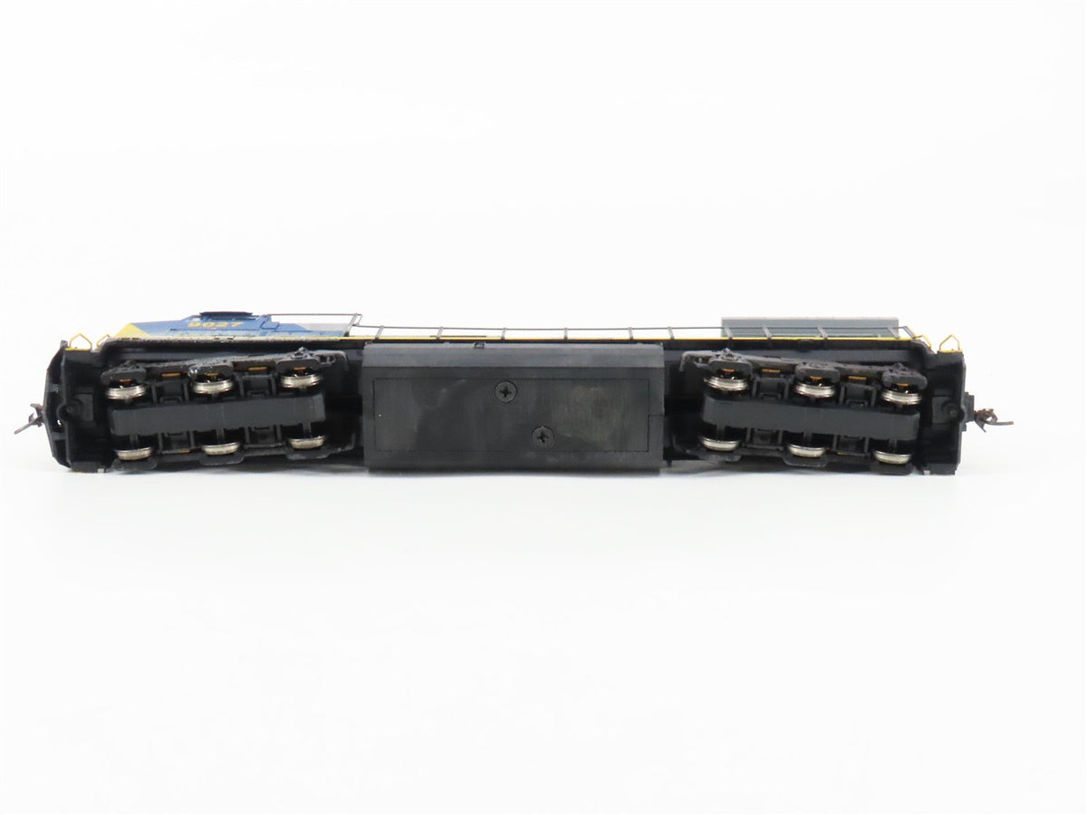 HO KATO 37-1304 CSX GE C44-9W &quot;Dash 9&quot; Diesel Custom Rd #9027 w/ DCC - Weathered