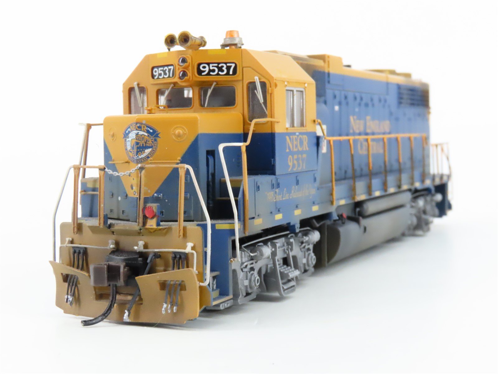 HO Atlas Master 8974 NEC New England Central GP38 Diesel #9537 w/DCC - Weathered