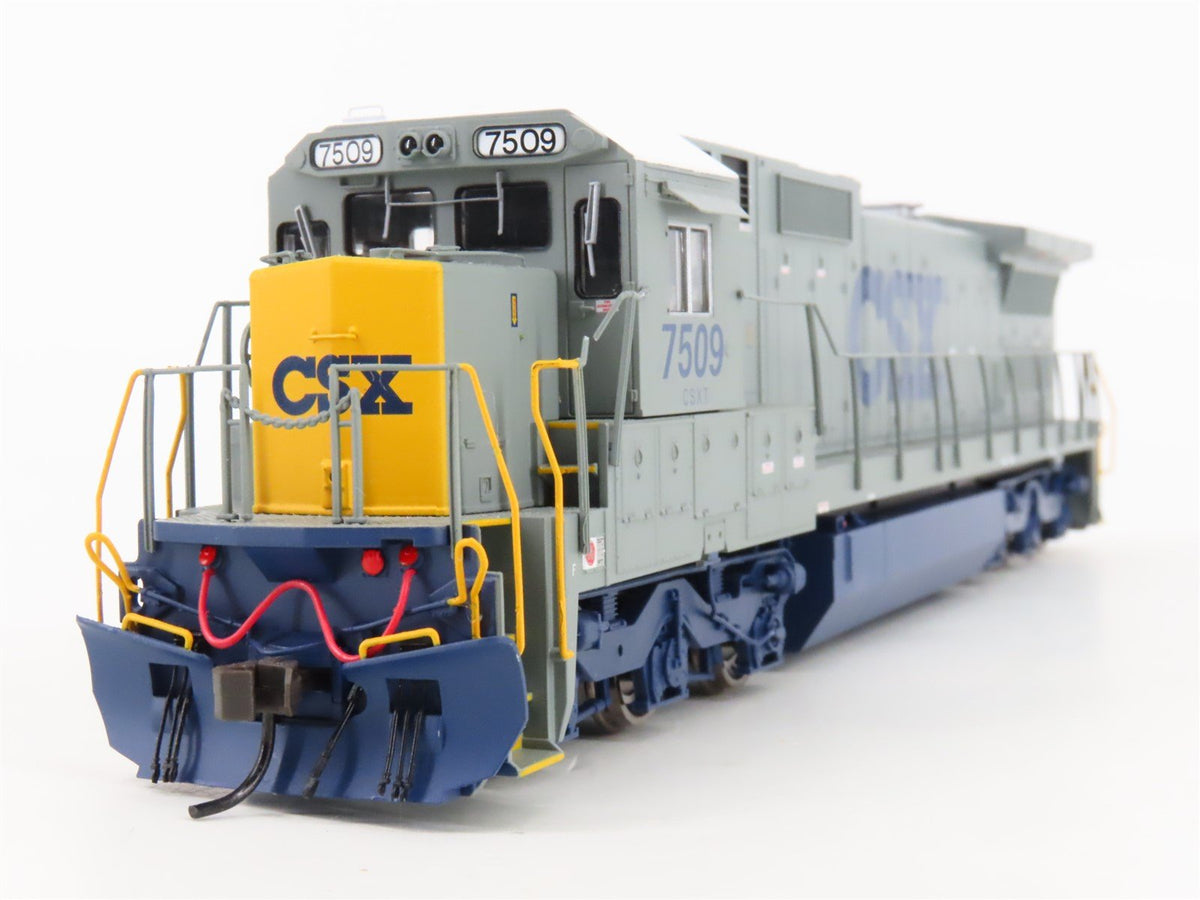 HO Atlas Master Gold 10000763 CSX &quot;YG&quot; Dash 8-40C Diesel #7509 w/ DCC &amp; Sound