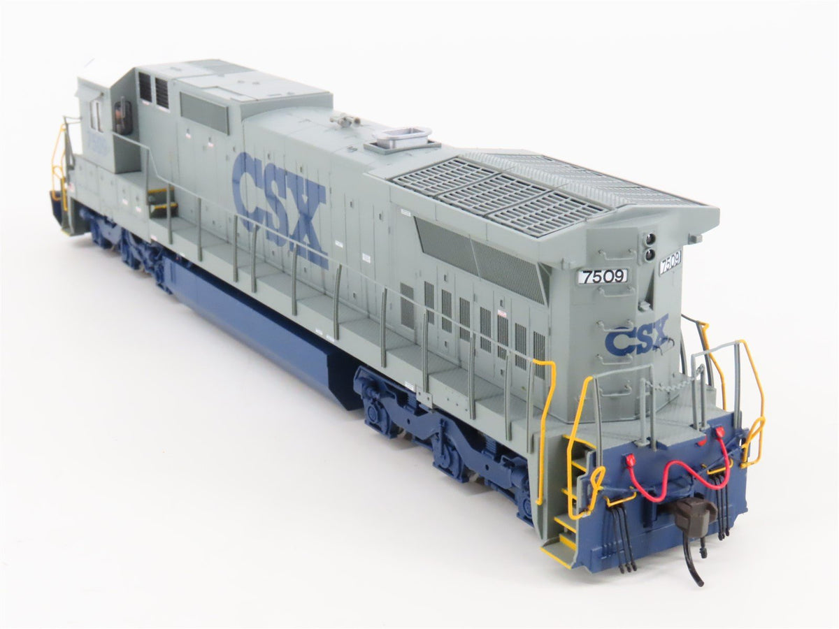 HO Atlas Master Gold 10000763 CSX &quot;YG&quot; Dash 8-40C Diesel #7509 w/ DCC &amp; Sound