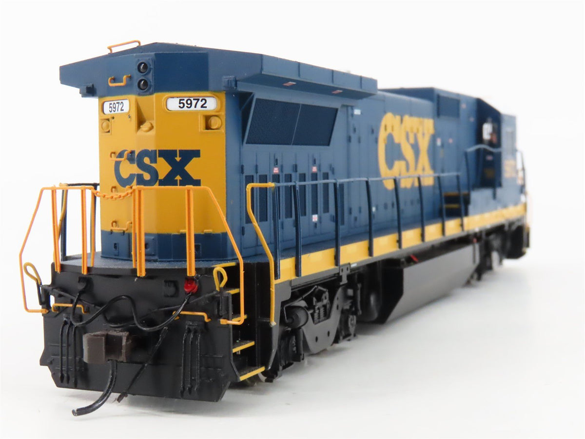 HO Atlas Master Gold 9854 CSX &quot;Yn3&quot; Dash 8-40B Diesel #5972 w/ DCC &amp; Sound