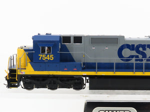 HO Scale Atlas Master Silver 7611 CSX Dash 8-40C Diesel #7545 w/ DCC