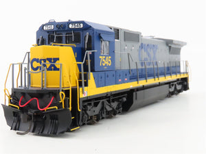 HO Scale Atlas Master Silver 7611 CSX Dash 8-40C Diesel #7545 w/ DCC
