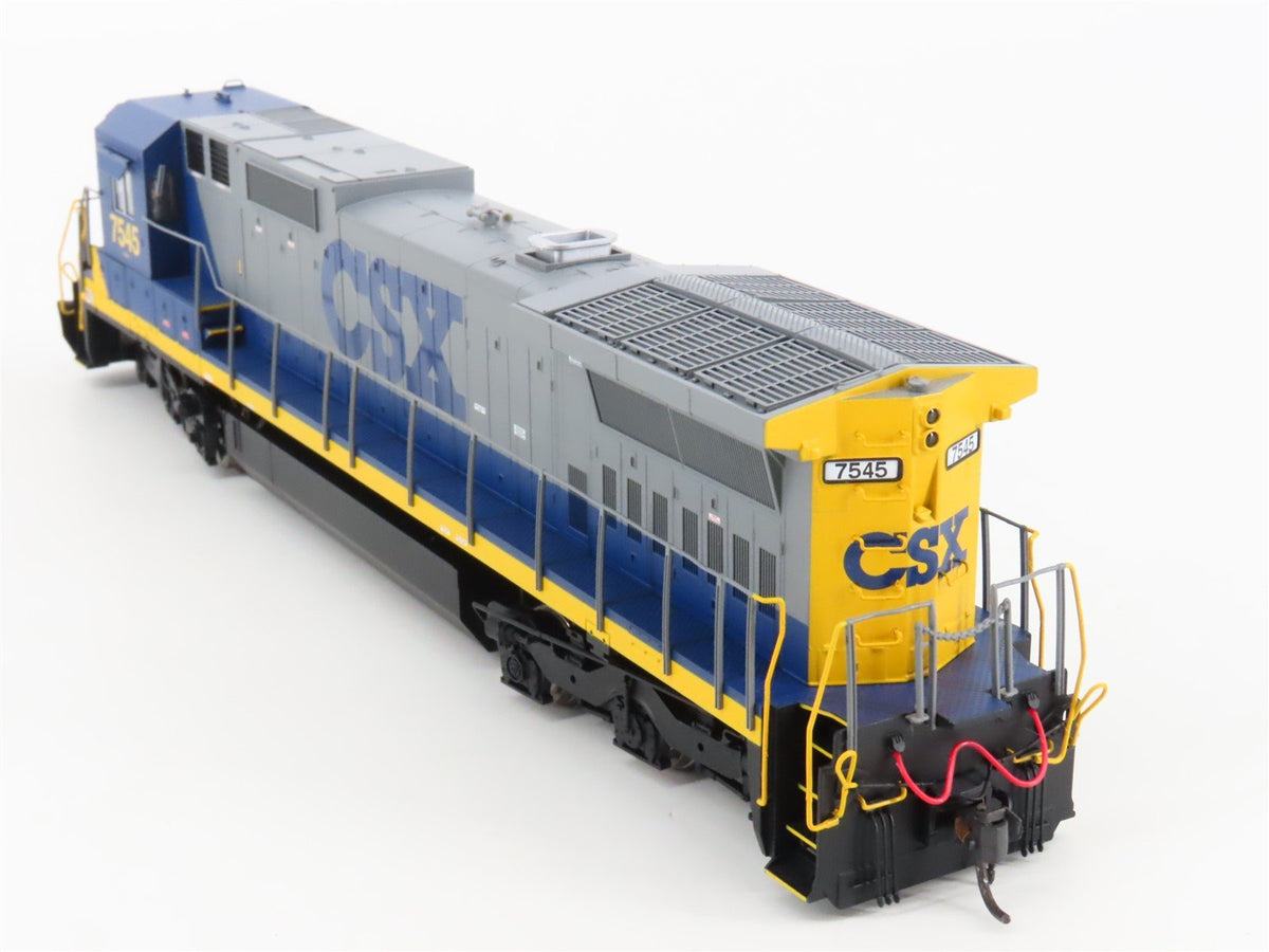 HO Scale Atlas Master Silver 7611 CSX Dash 8-40C Diesel #7545 w/ DCC