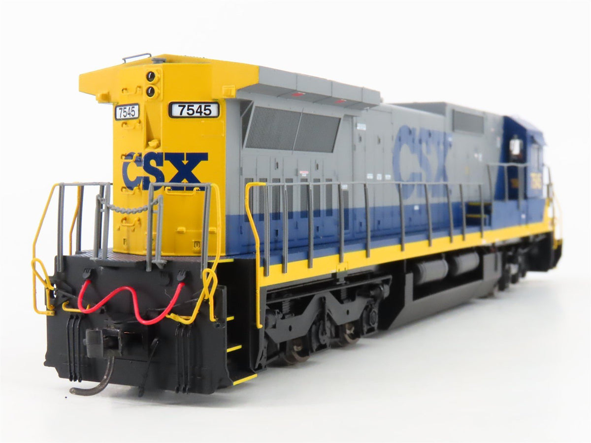 HO Scale Atlas Master Silver 7611 CSX Dash 8-40C Diesel #7545 w/ DCC