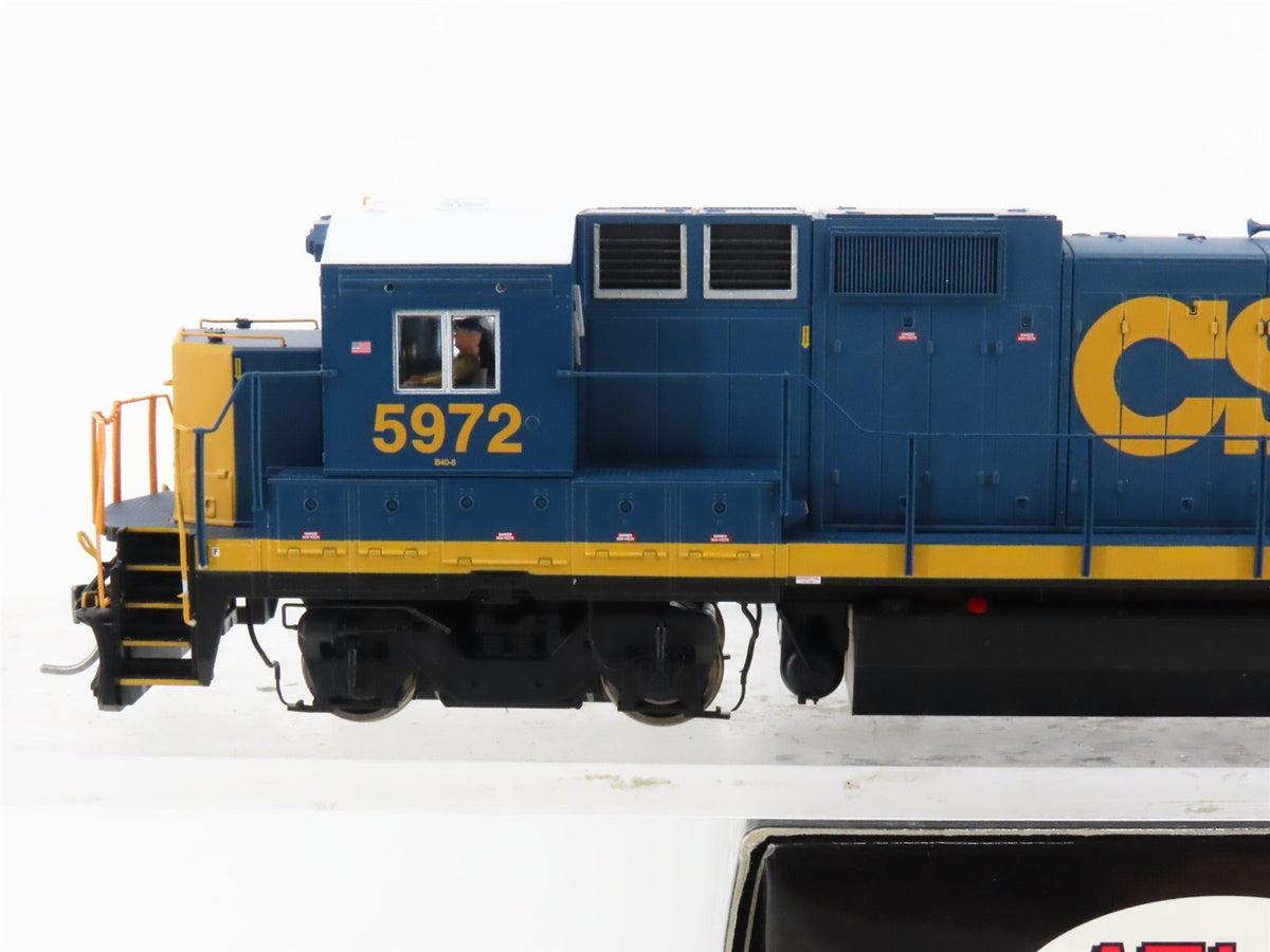 HO Atlas Master Gold 9854 CSX &quot;Yn3&quot; Dash 8-40B Diesel #5972 w/ DCC &amp; Sound