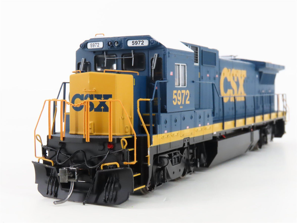 HO Atlas Master Gold 9854 CSX &quot;Yn3&quot; Dash 8-40B Diesel #5972 w/ DCC &amp; Sound
