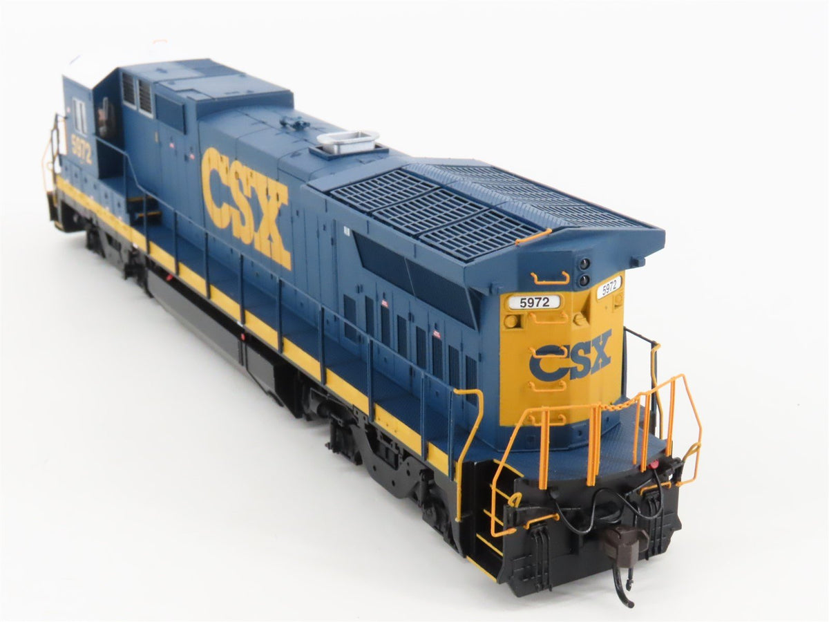 HO Atlas Master Gold 9854 CSX &quot;Yn3&quot; Dash 8-40B Diesel #5972 w/ DCC &amp; Sound