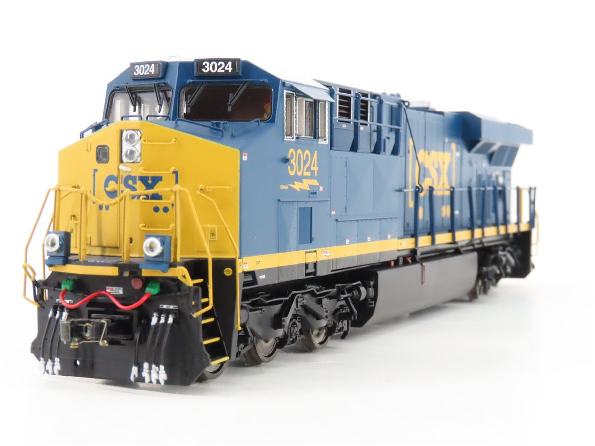HO Scale MTH 80-2314-1 CSX &quot;Yn3b&quot; GE ES44AC Diesel #3024 w/ DCC &amp; Sound