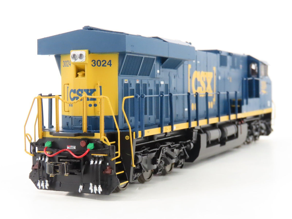 HO Scale MTH 80-2314-1 CSX &quot;Yn3b&quot; GE ES44AC Diesel #3024 w/ DCC &amp; Sound
