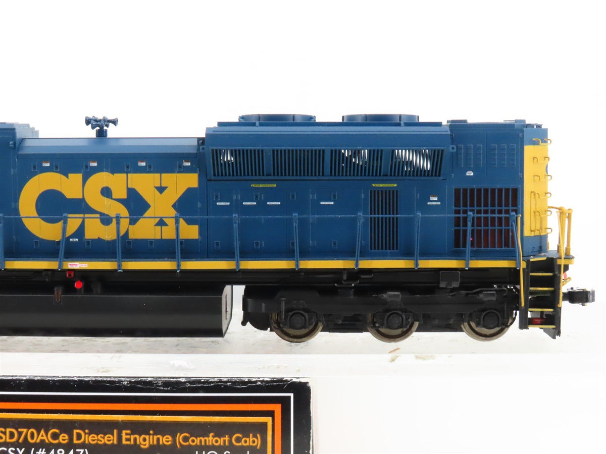 HO Scale MTH 80-2258-1 CSX &quot;Yn3&quot; EMD SD70ACe Diesel #4847 w/ DCC &amp; Sound