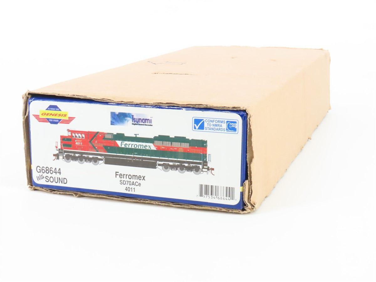 HO Athearn Genesis G68644 FXE Ferromex EMD SD70ACe Diesel #4011 w/ DCC &amp; Sound