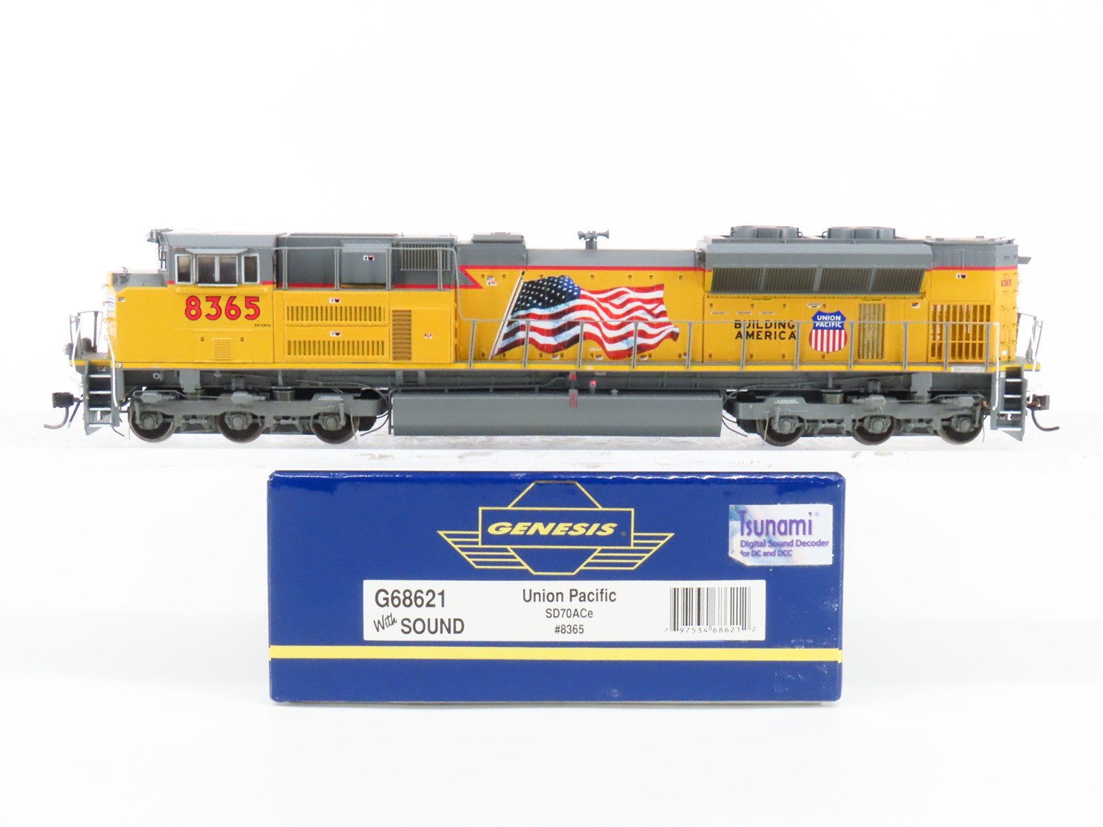 HO Athearn Genesis G68621 UP Union Pacific SD70ACe Diesel #8365 w/ DCC & Sound