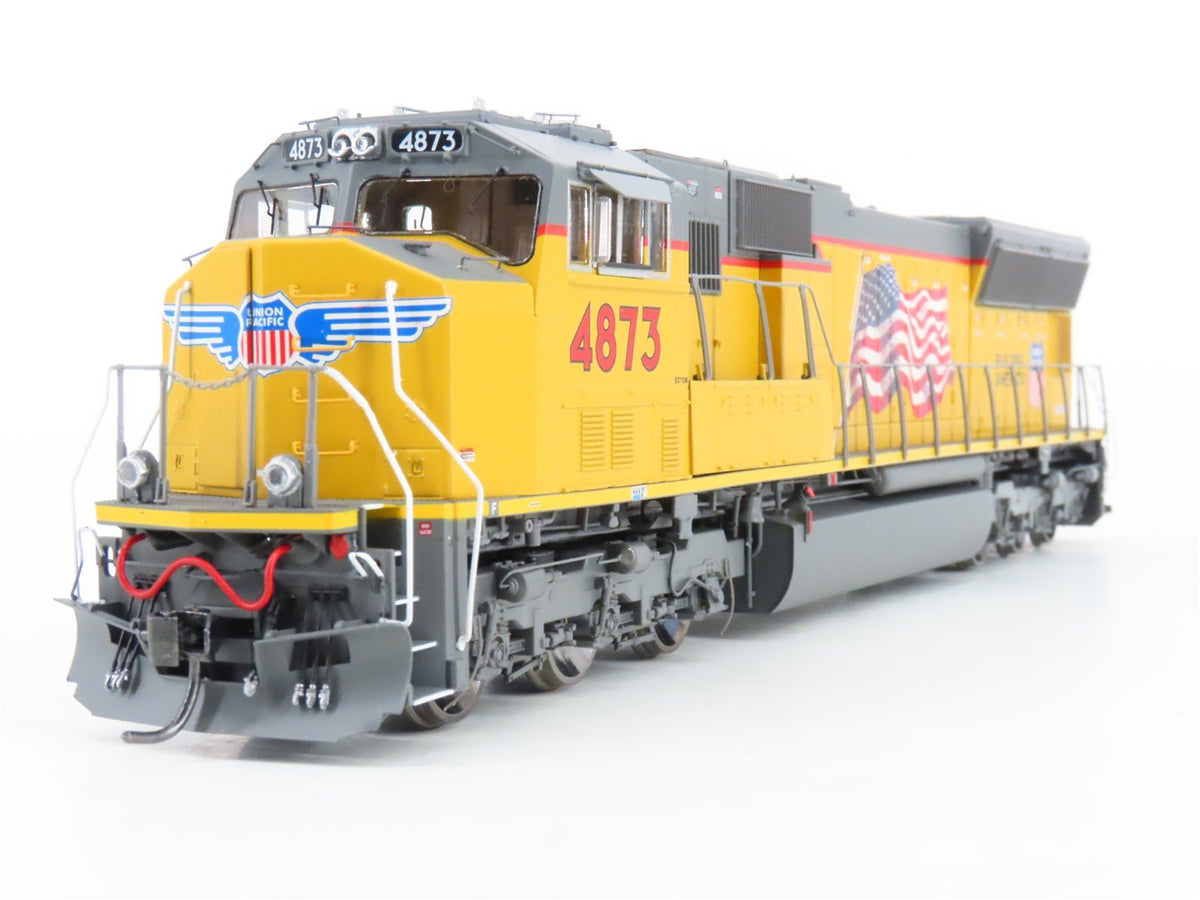 HO Scale Athearn Genesis ATHG69307 UP &quot;Flag&quot; SD70M Diesel #4873 w/ DCC &amp; Sound