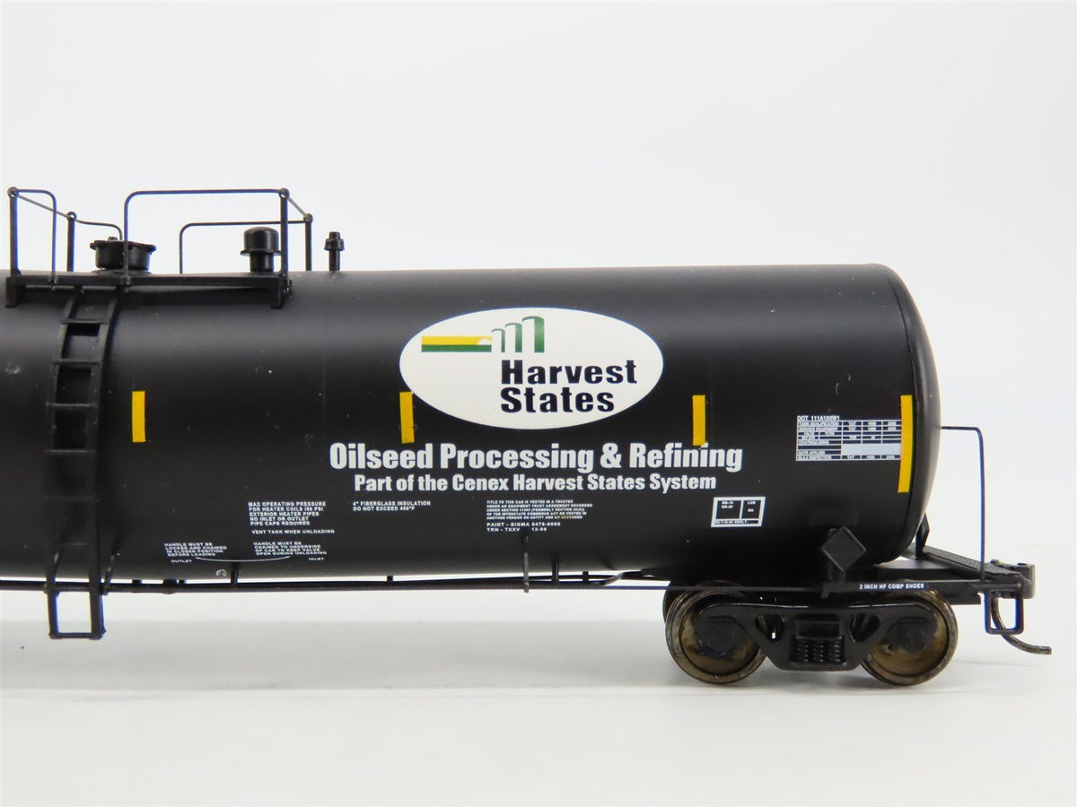 HO Scale Walthers CHSX Harvest States Funnel Flow Tank Car #255060