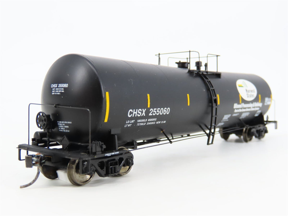 HO Scale Walthers CHSX Harvest States Funnel Flow Tank Car #255060
