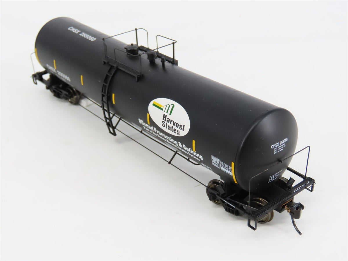 HO Scale Walthers CHSX Harvest States Funnel Flow Tank Car #255060