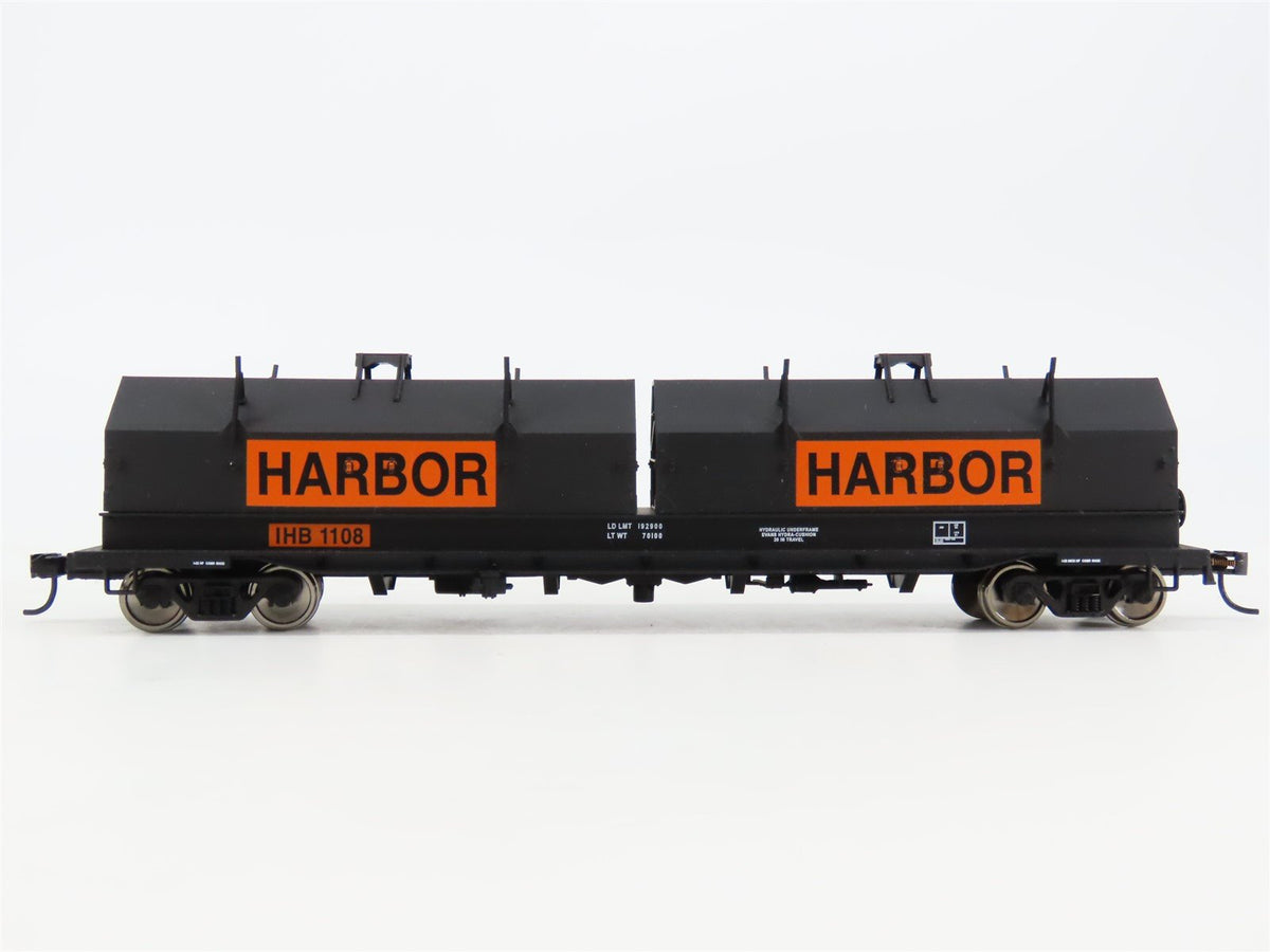HO Scale Walthers IHB Indiana Harbor Belt Cushion Coil Car #1108