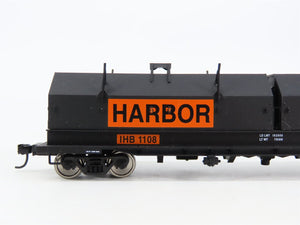 HO Scale Walthers IHB Indiana Harbor Belt Cushion Coil Car #1108